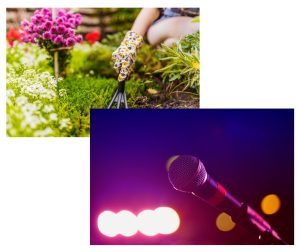 karaoke gardening